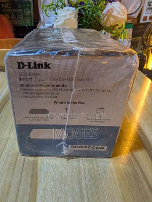 8 Port D-Link Switch