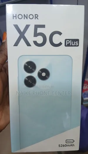 New Honor X5c Plus 128 GB Black