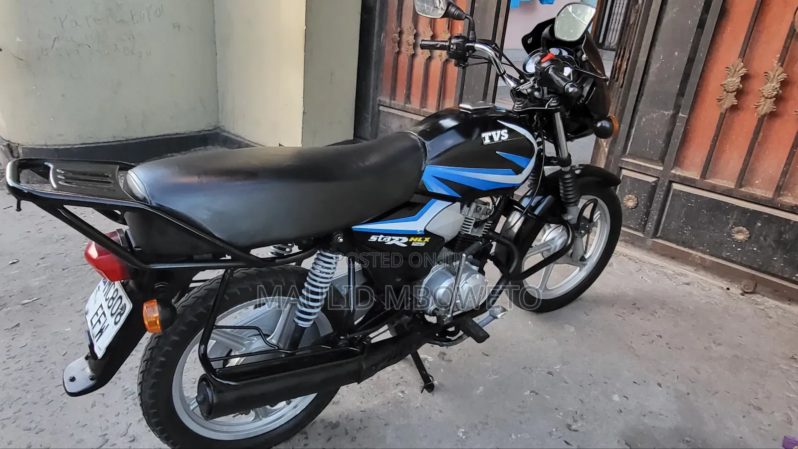 TVS HLX 125 2024 Black