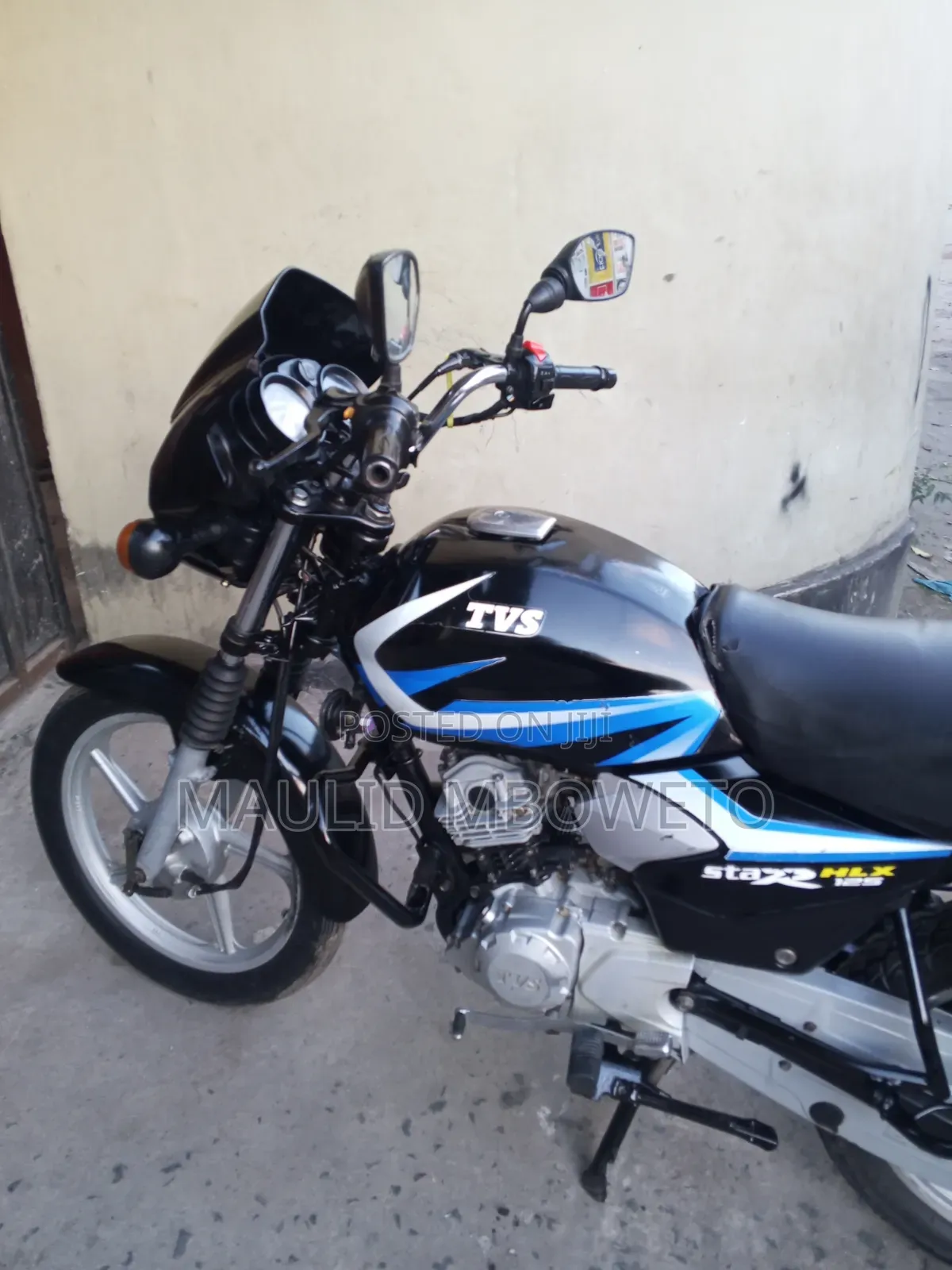 TVS HLX 125 2024 Black