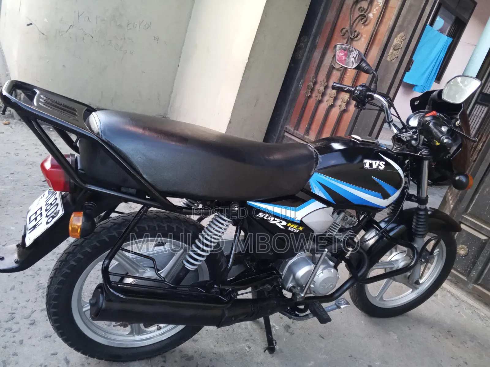 TVS HLX 125 2024 Black