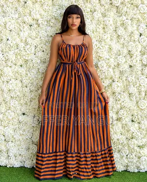 Striped Solersun Maxi Dress