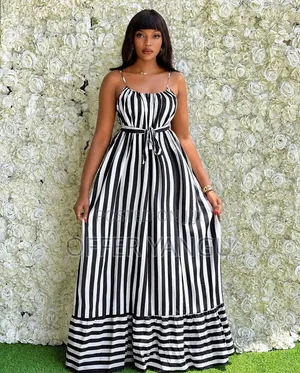 Striped Solersun Maxi Dress
