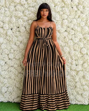 Striped Solersun Maxi Dress