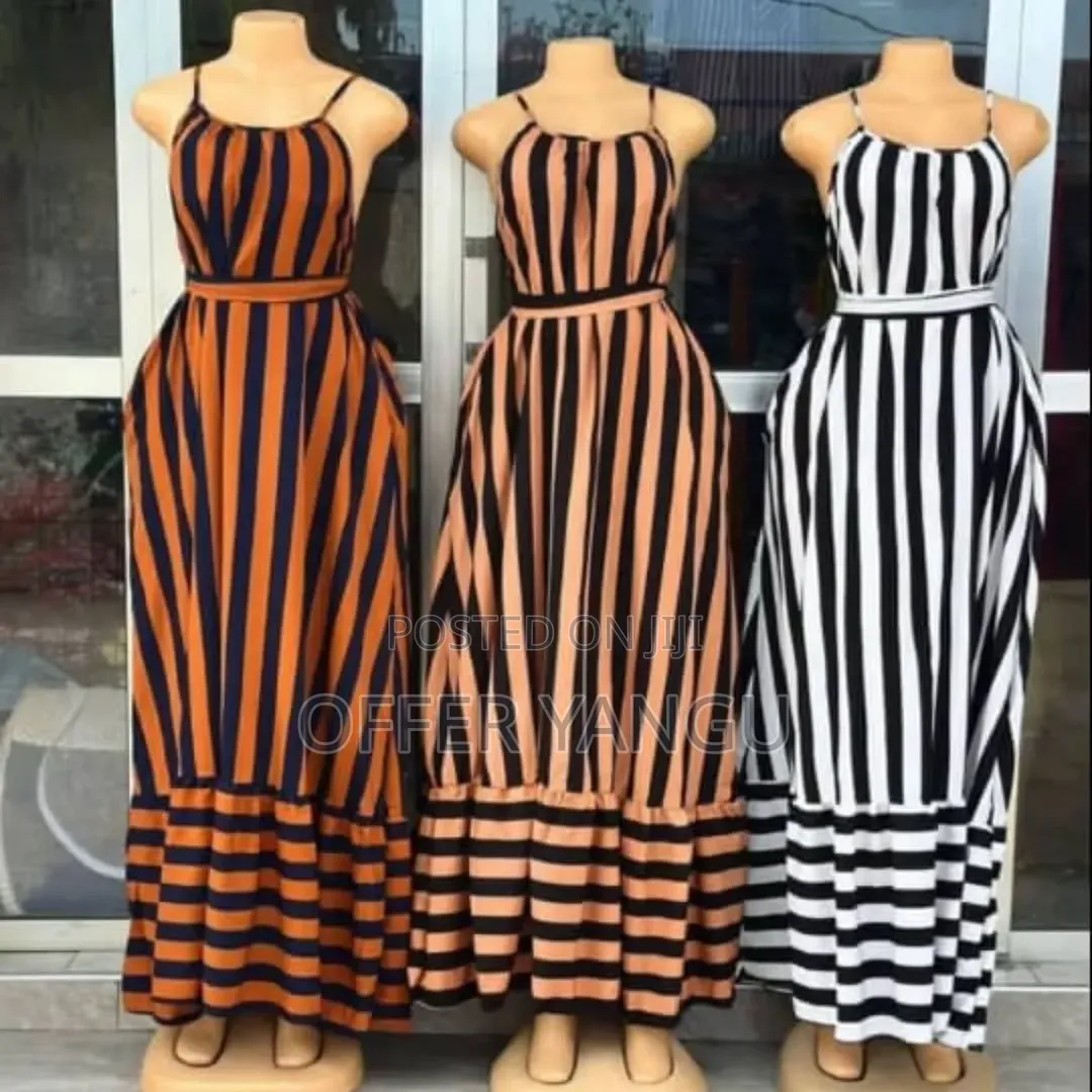 Striped Solersun Maxi Dress