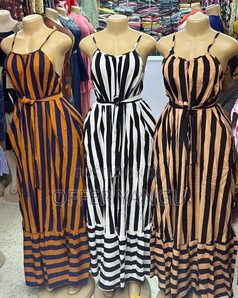 Striped Solersun Maxi Dress