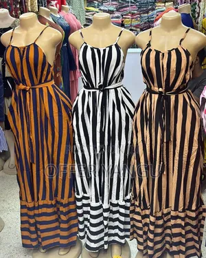 Striped Solersun Maxi Dress