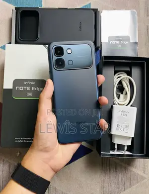 New Infinix Note Edge 256 GB Blue
