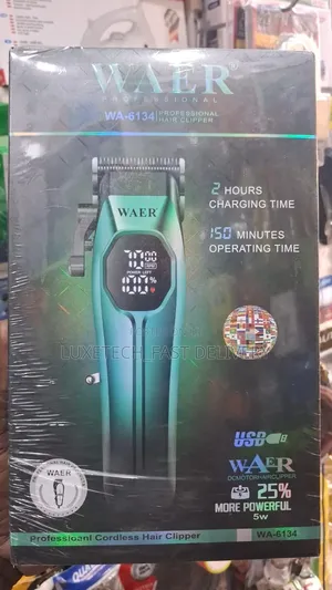 Waer Wa-6134 Professional Cordless Hair Clipper