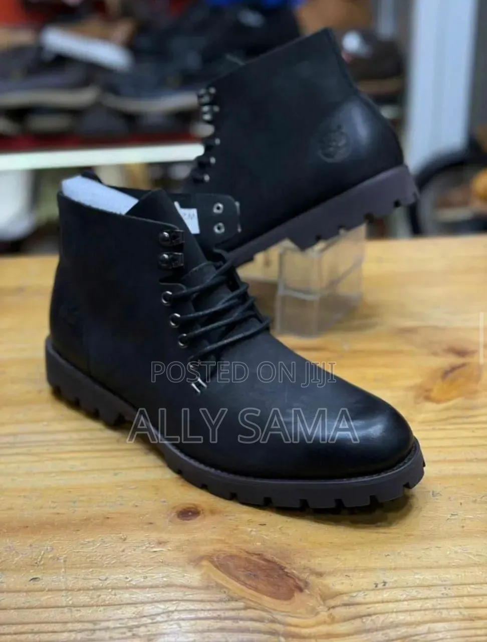 Timberland Boots Full Black Clean