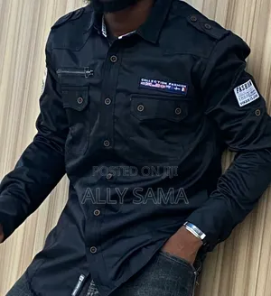 Men's Shirts Double Pocket Good Design Good Quality