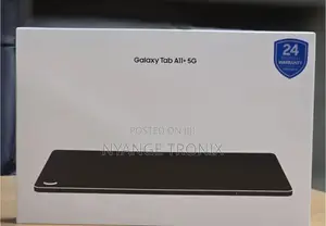 New Samsung Galaxy Tab A11+ 128 GB Black