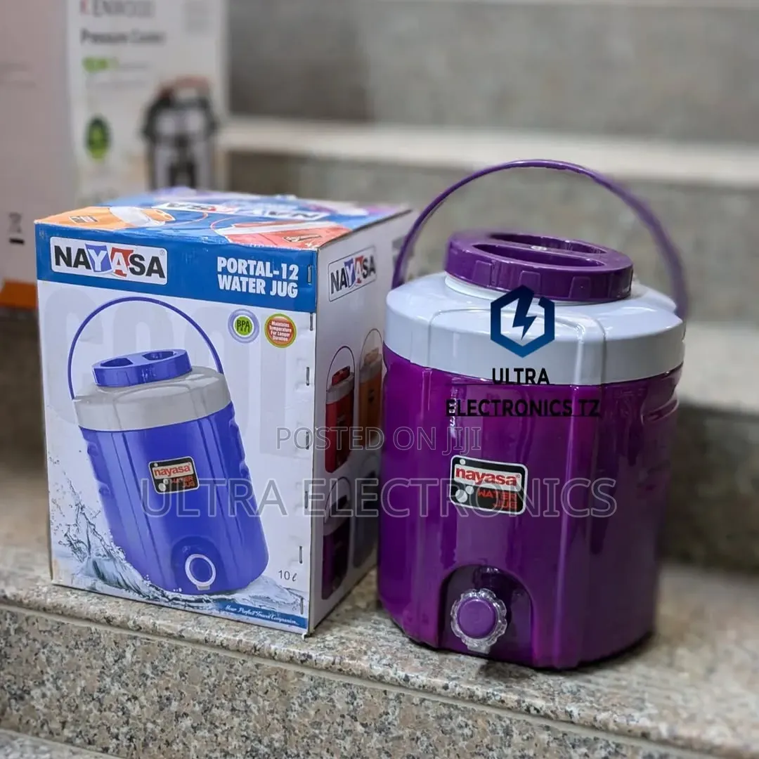 Nayasa Portable Insulated Cooler Jug/ Water Jug With 10l Capacity