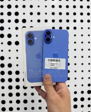 New Apple iPhone 16 256 GB Blue