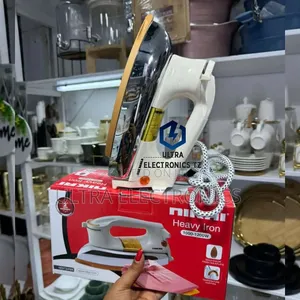 Durable Nikai Dry Heavy Iron With Non Stick Sole Plate With 1200w