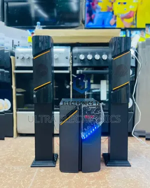 Ailyons Subwoofer Mziki Wa Kutosha Yenye 2 Tower Speakers