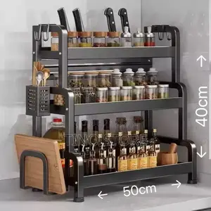 Multifunctional Kitchen Spice Rack Organiser).