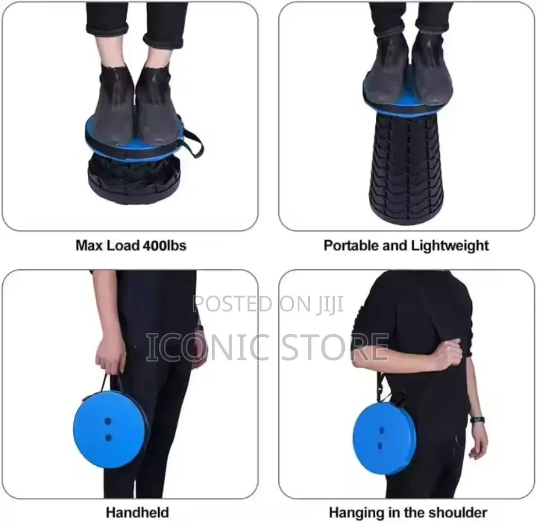 Portable Collapsible Stool / Telescopic Stool-