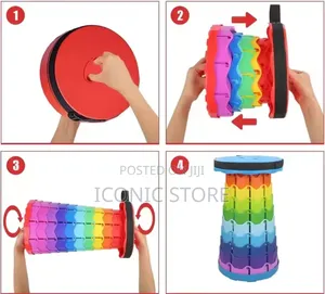 Portable Collapsible Stool / Telescopic Stool-