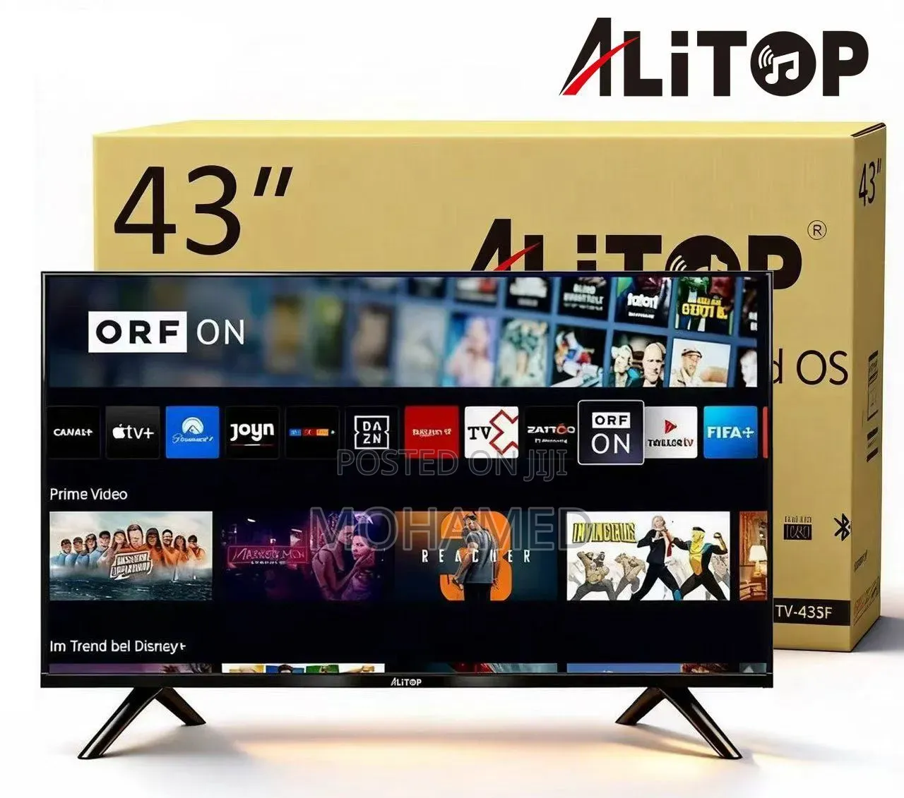 Alitop Smart Tv Ya Inchi 43.