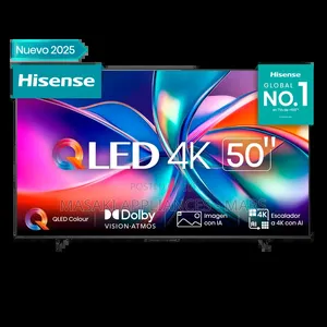 New! Hisense 50" 50q6n Qled Vidaa 120hz Smart Tv