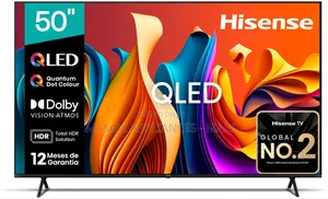 New! Hisense 50" 50q6n Qled Vidaa 120hz Smart Tv
