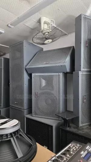 Feztech Professional Music Speakers, Full Set Range, Stage Monitor Nk.