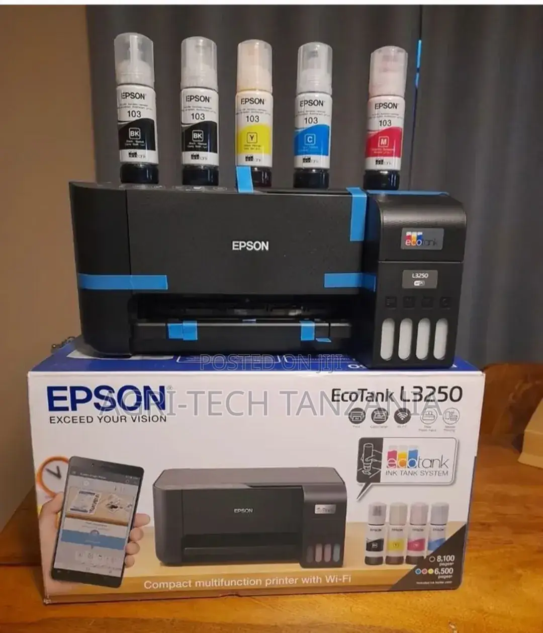 Epson Ecotank L3250 Wi-Fi All-in-One Ink Tank Printer