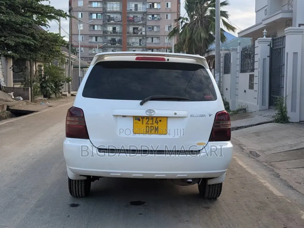 Toyota Kluger 2002 White