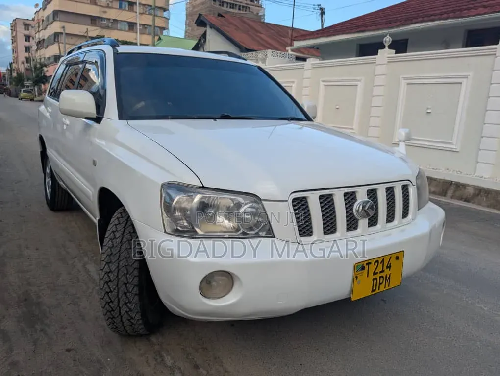 Toyota Kluger 2002 White