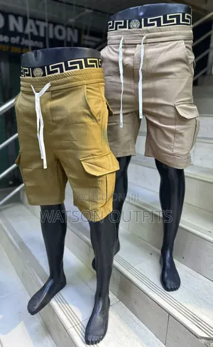 Men's Shorts or Short Cargo Pants or Trousers Materials Smart