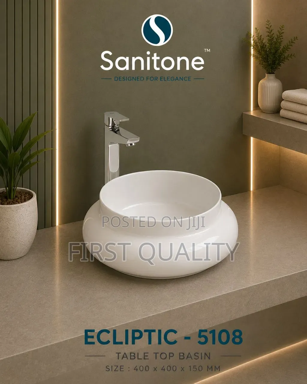 Hand Wash Basin 5108 Complete
