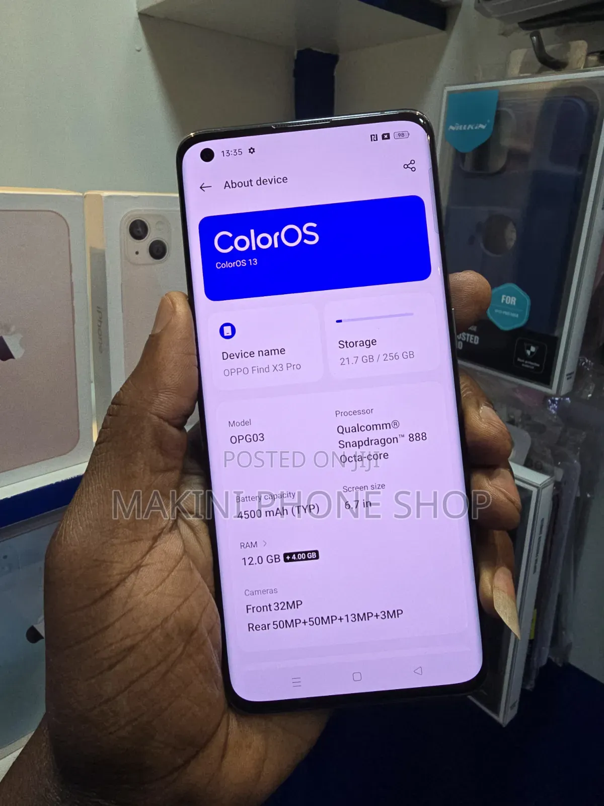 Oppo Find X3 Pro 256 GB Black
