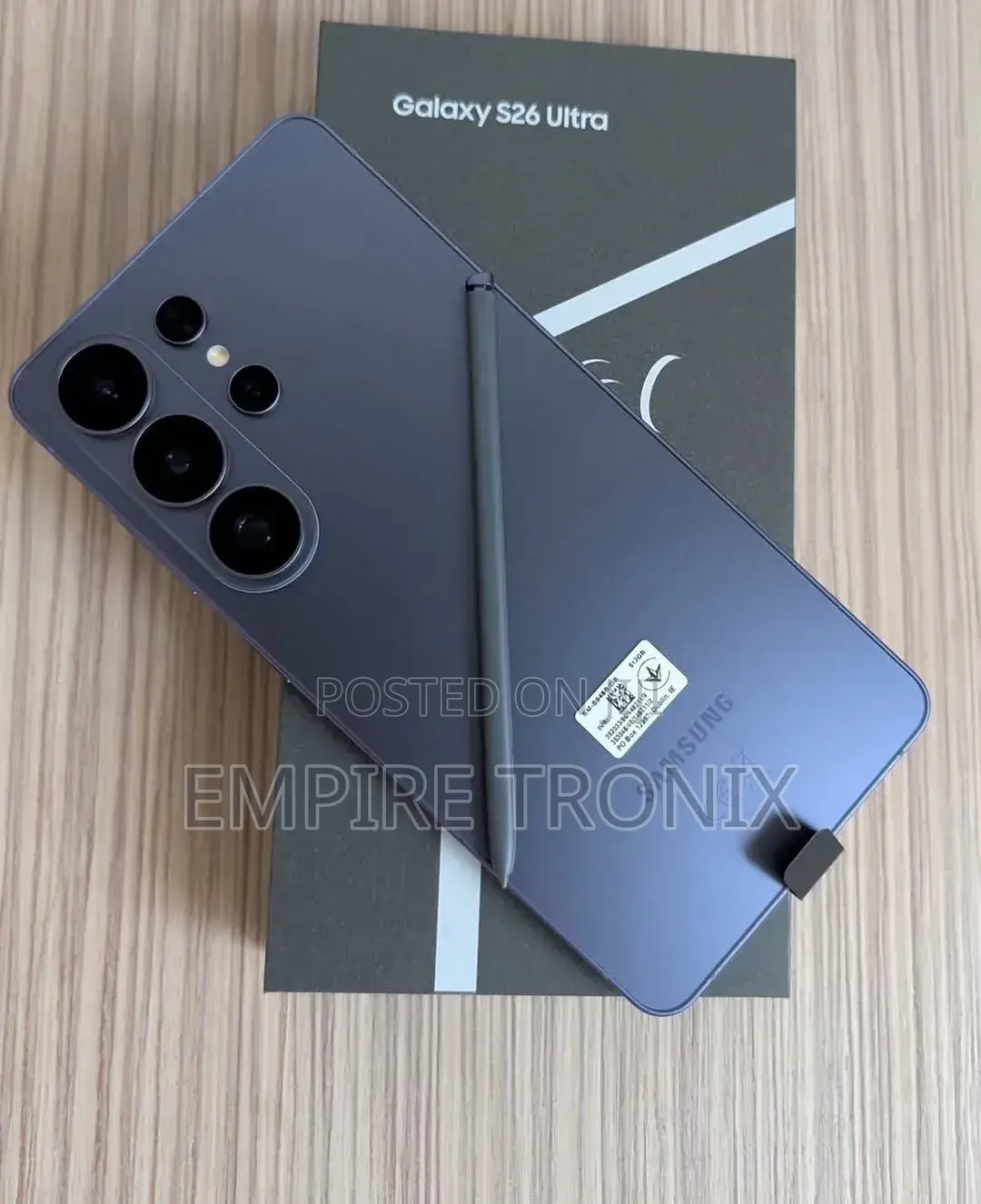 New Samsung Galaxy S26 Ultra 5G 1 TB Black