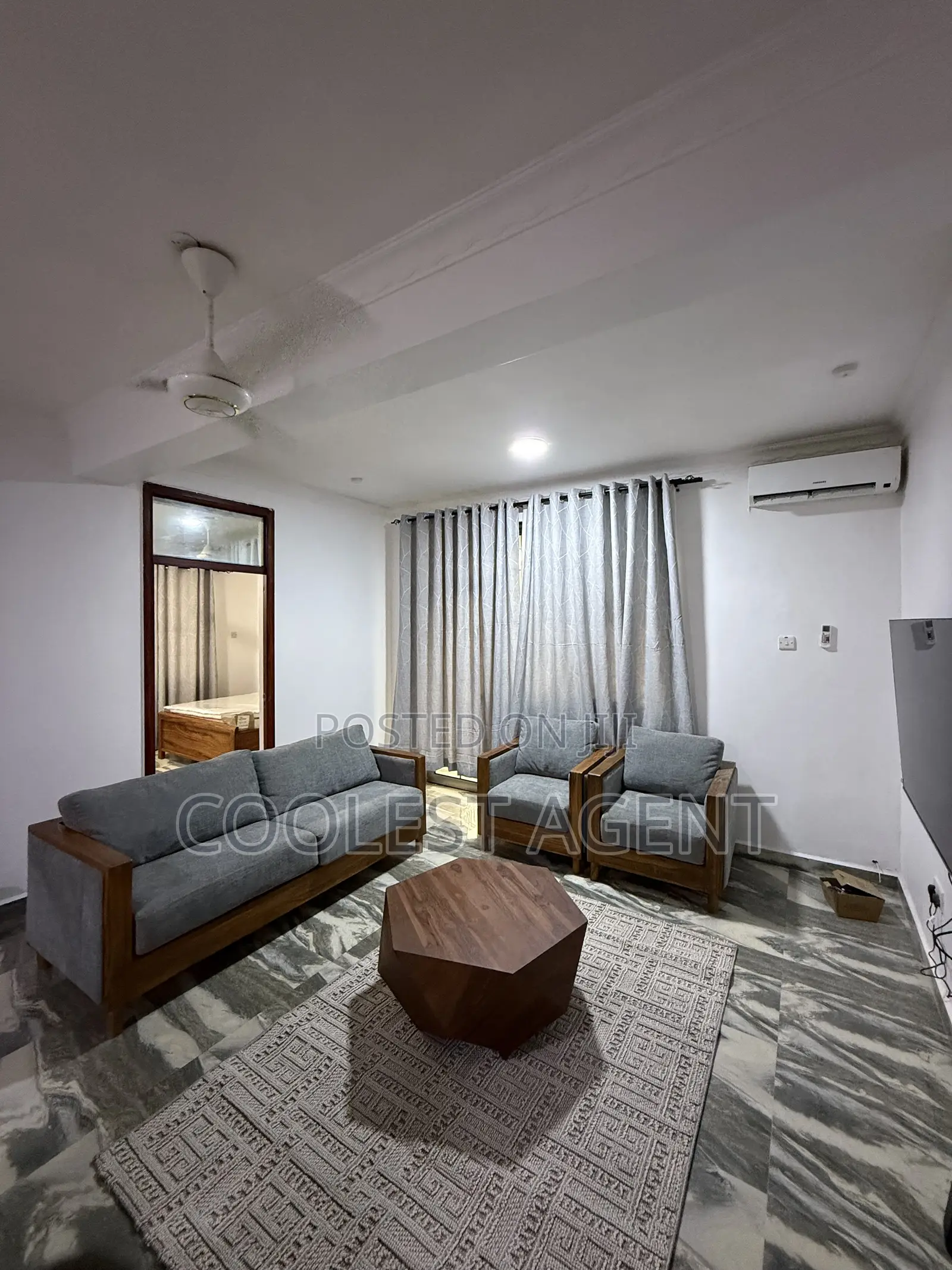 Furnished 3bdrm Apartment in Coolest Estate for rent