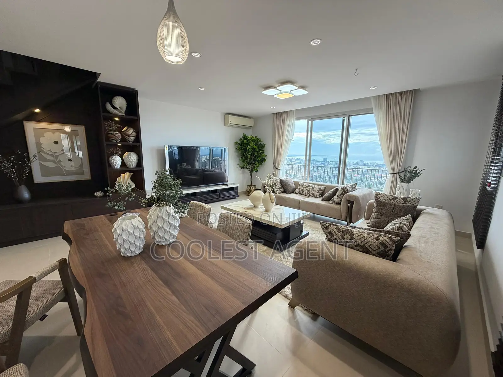 Furnished 3bdrm Apartment in Coolest Estate, Kinondoni for rent