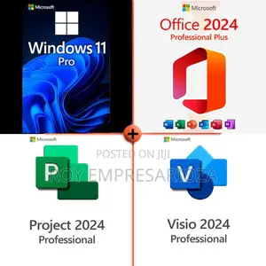 Windows11pro + Office2024 + Visio + Project2024
