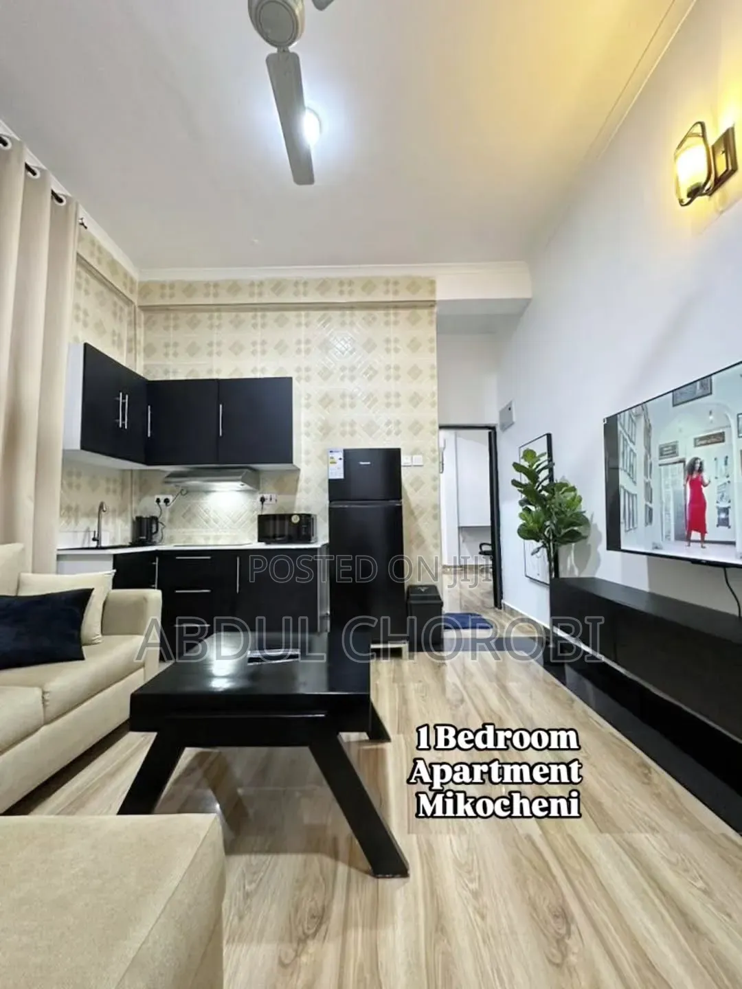 Furnished 1bdrm Apartment in Mikocheni for rent