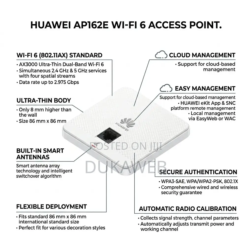 Huawei Ap162e Wi-Fi 6 Access Point