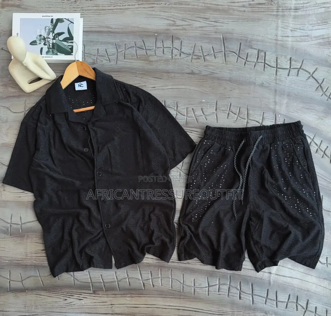 Linen Short Sleeve Sets Collection Available