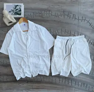 Linen Short Sleeve Sets Collection Available