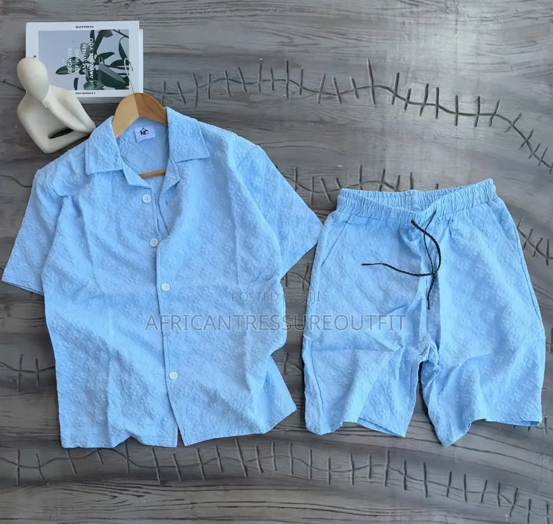 Linen Short Sleeve Sets Collection Available