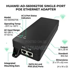 Huawei Ad-560062toe Single-Port Poe Ethernet Adapter