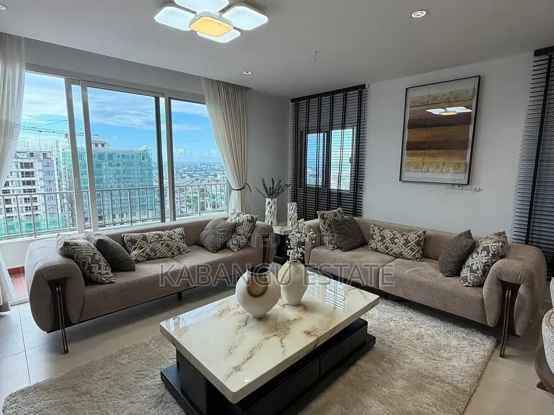 Furnished 3bdrm Apartment in Mikocheni for rent