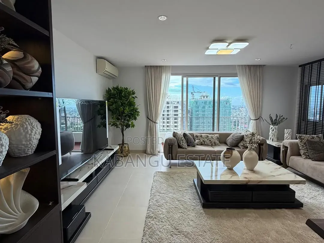 Furnished 3bdrm Apartment in Mikocheni for rent