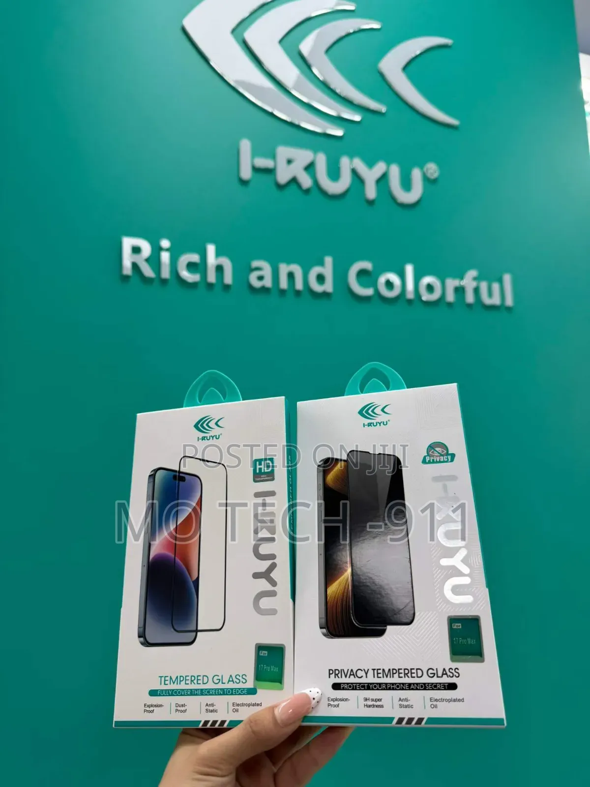 Airuyu Templed Glass Protector
