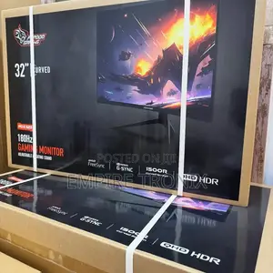 Porodo Gaming 32-Inch Wide-Curved Monitor