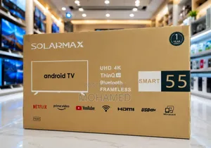  Solarmax 55" Smart Frameless Tv 