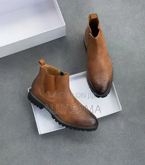 Men's Boots Travolta Material Leather