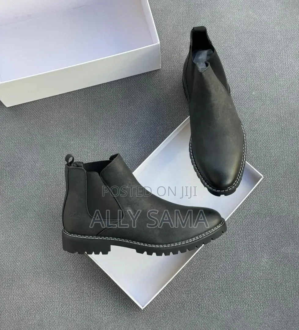Men's Boots Travolta Material Leather